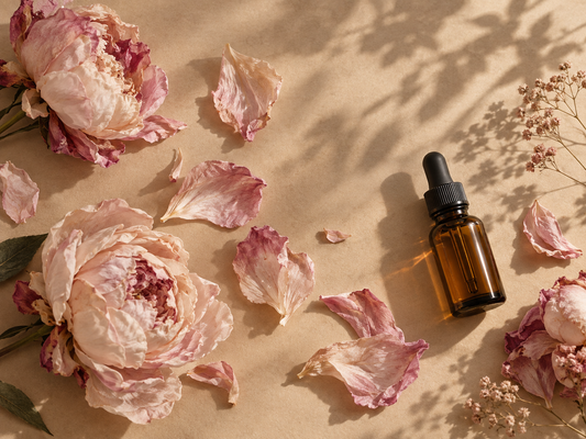 Pétales de pivoine, ingrédient de notre gamme Soin de la peau BathsTea